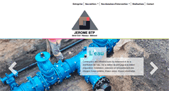 Desktop Screenshot of jeromebtp.fr