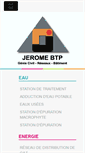 Mobile Screenshot of jeromebtp.fr