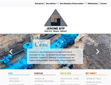 Tablet Screenshot of jeromebtp.fr